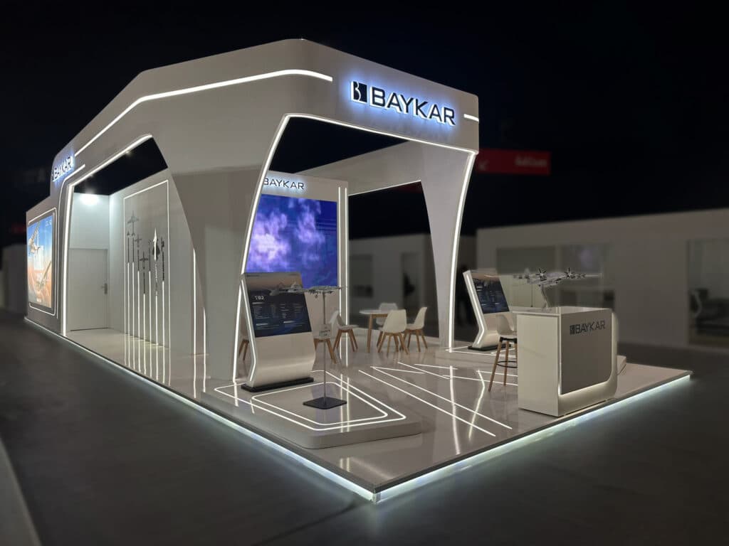 Baykar — Marrakech Air Show · 250 m²